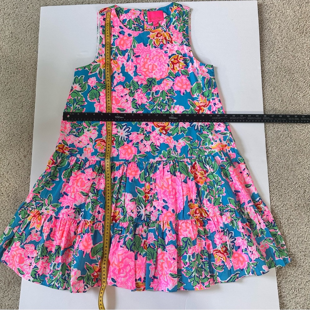 Pink Lilly Pulitzer Trina Dress Size M - Picture 8 of 10